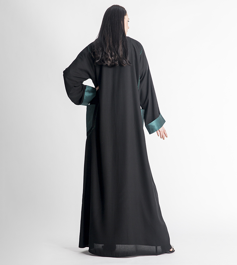 مويستريت  عباية - أسود Abayas