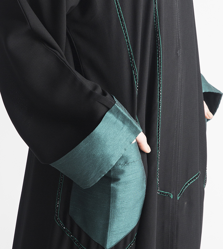 مويستريت  عباية - أسود Abayas