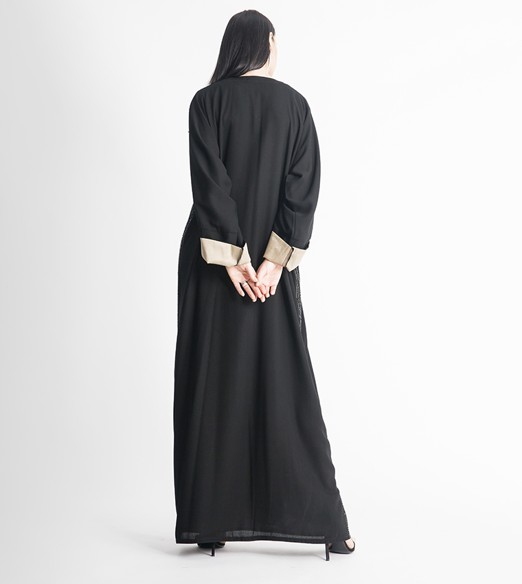 مويستريت  عباية - أسود Abayas