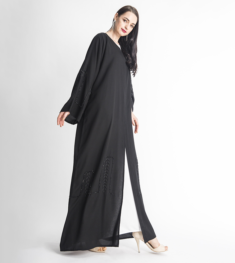Moistreet  Abayas - Black Abayas