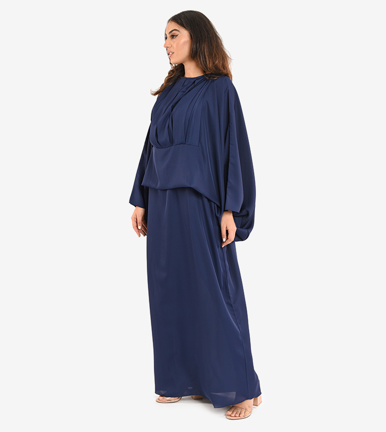 Moistreet  Abayas - Blue Abayas