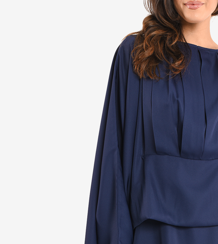 Moistreet  Abayas - Blue Abayas