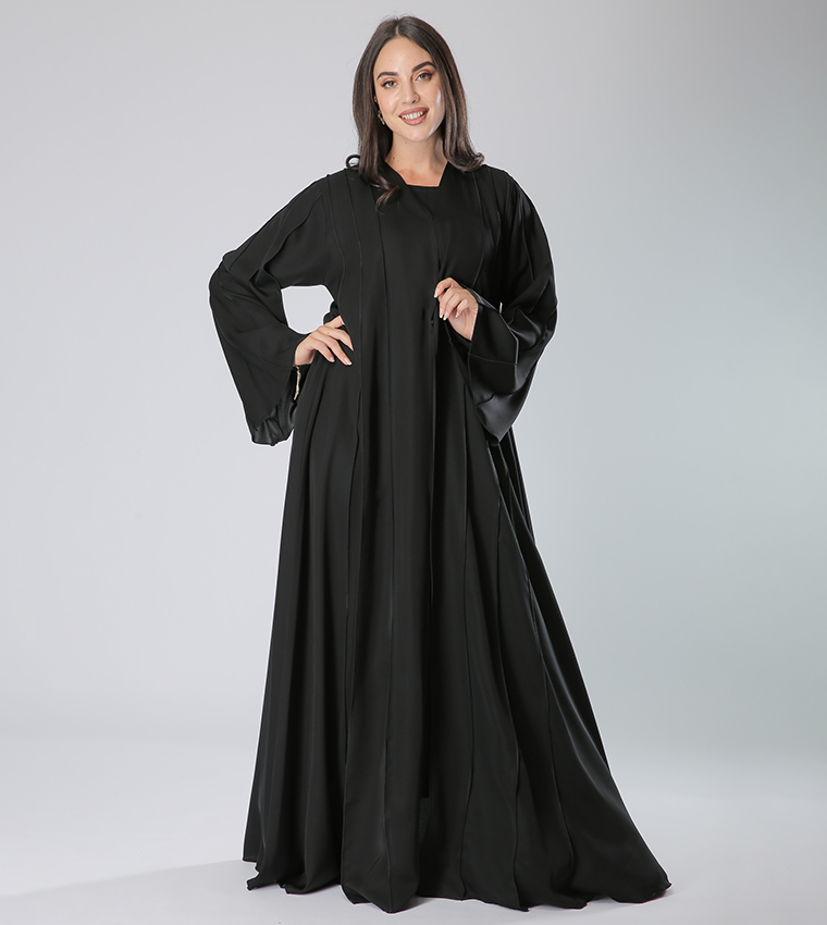 Moistreet  Abayas - Black Abayas
