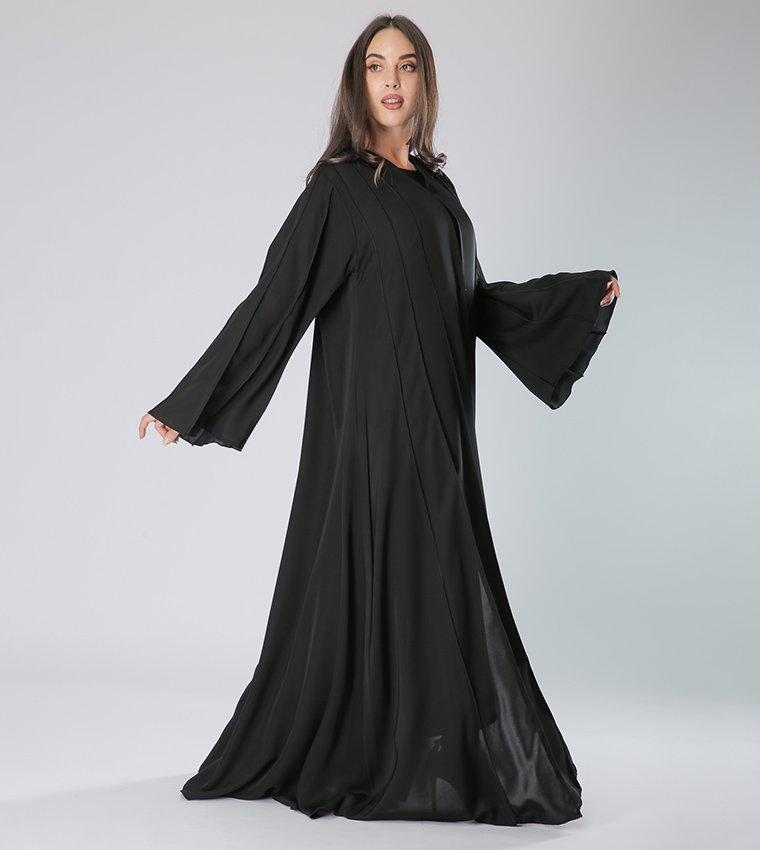 Moistreet  Abayas - Black Abayas