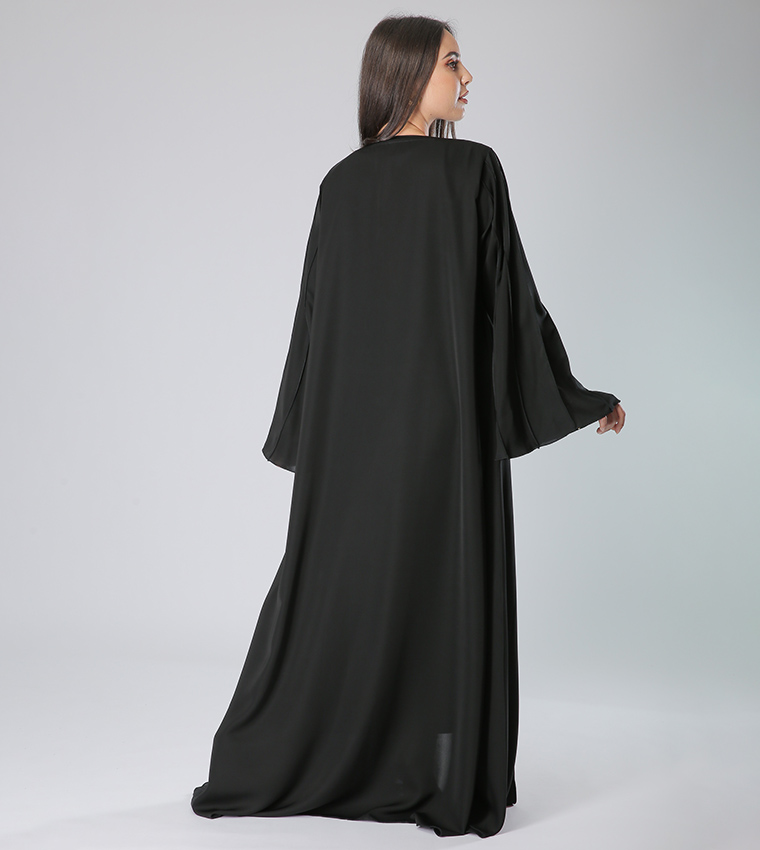 Moistreet  Abayas - Black Abayas