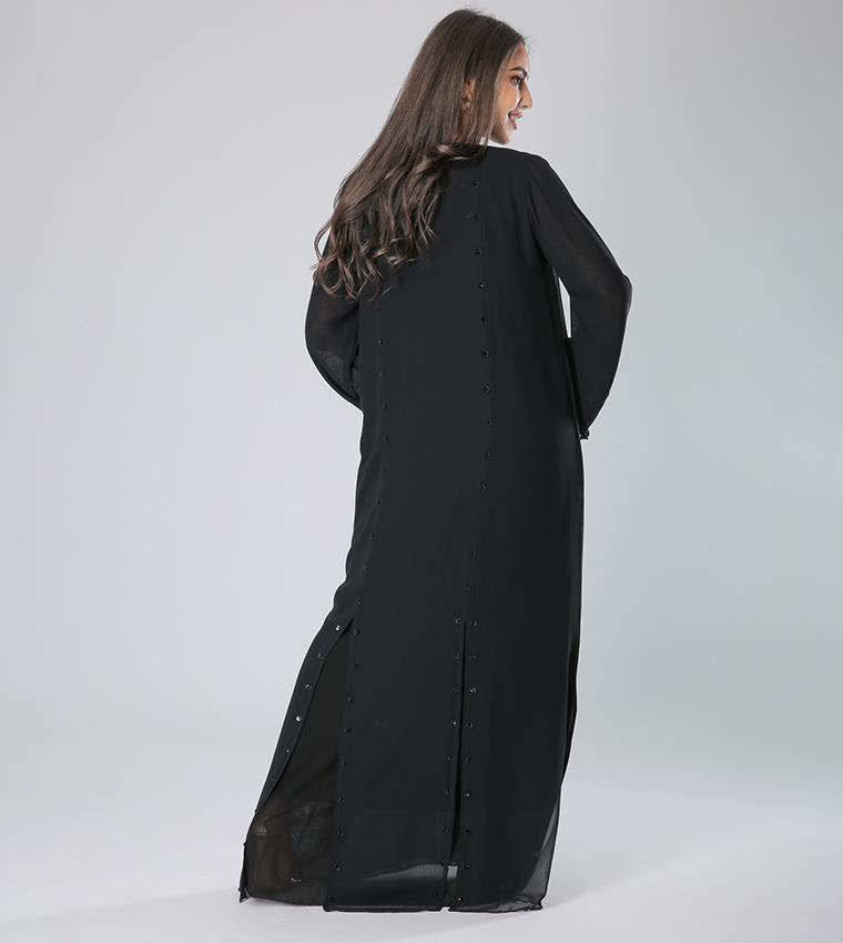 Moistreet  Abayas - Black Abayas