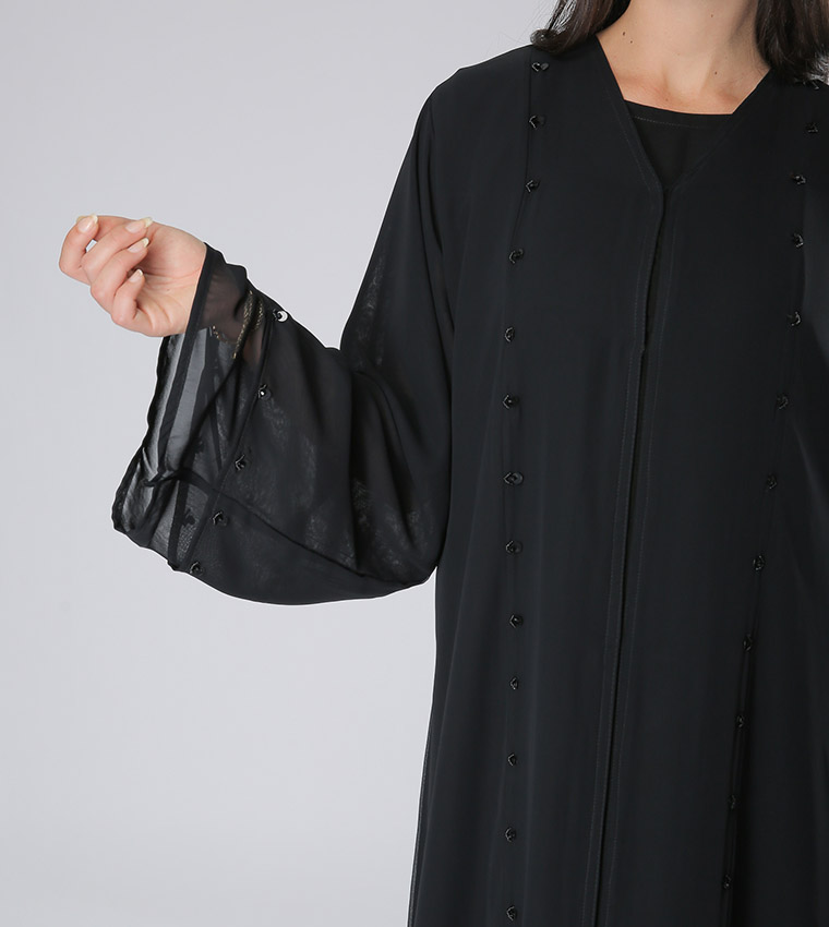 Moistreet  Abayas - Black Abayas