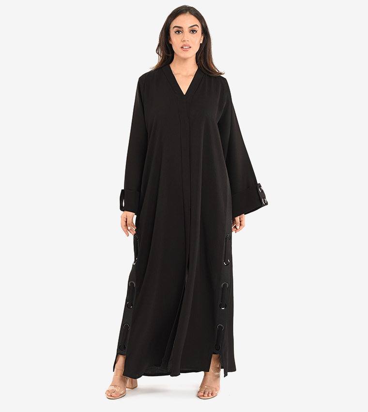 Moistreet  Abayas - Black Abayas