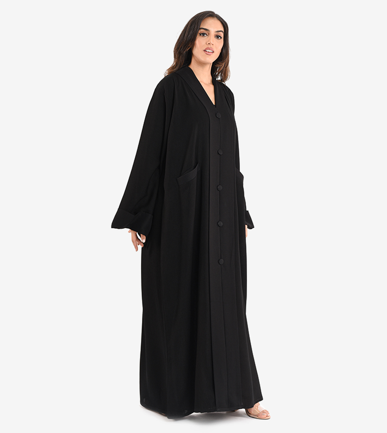 مويستريت  عباية - أسود Abayas