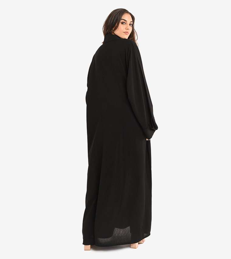 مويستريت  عباية - أسود Abayas