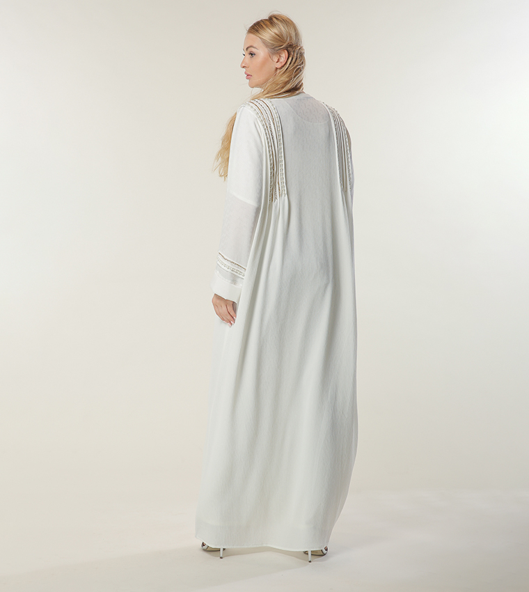 Embellished Long Sleeves Abaya
