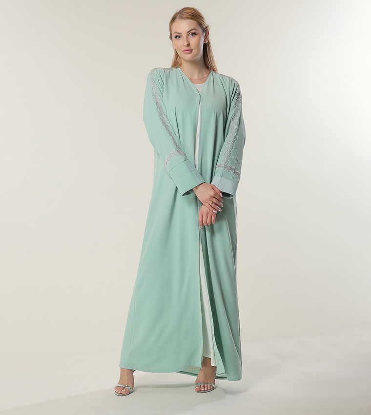 مويستريت  عباية - أخضر Abayas
