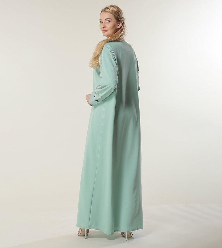 مويستريت  عباية - أخضر Abayas