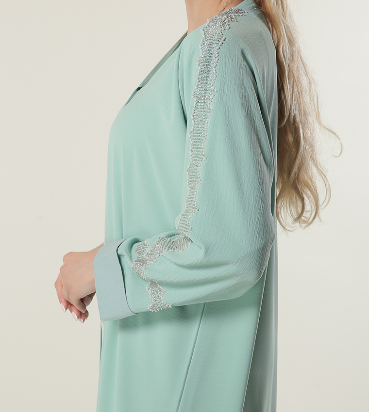 مويستريت  عباية - أخضر Abayas