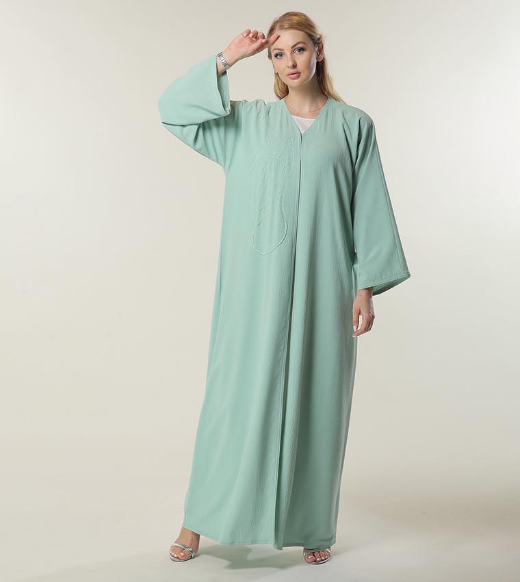 مويستريت  عباية - أخضر Abayas