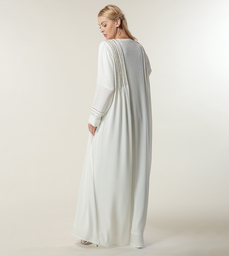 Self Design Embellished Abaya