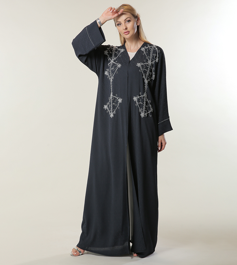 Embellished Long Sleeves Abaya