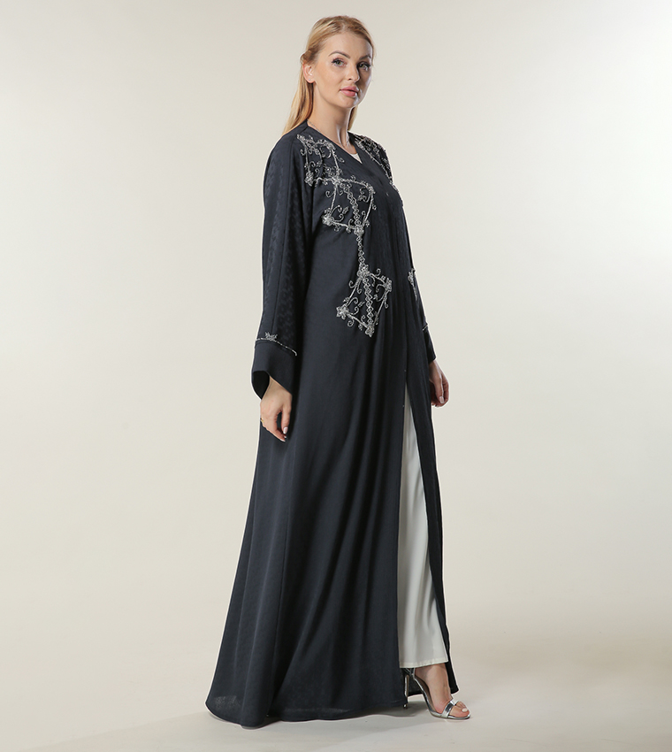 Embellished Long Sleeves Abaya