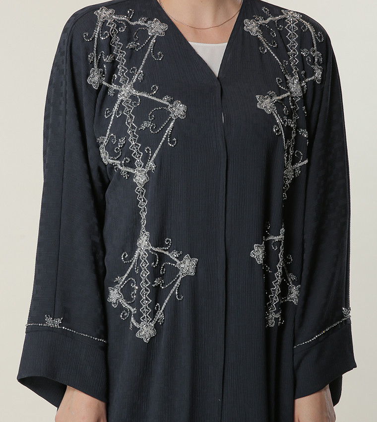 Embellished Long Sleeves Abaya
