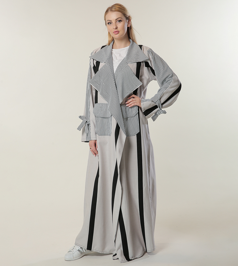 مويستريت  عباية - أبيض Abayas