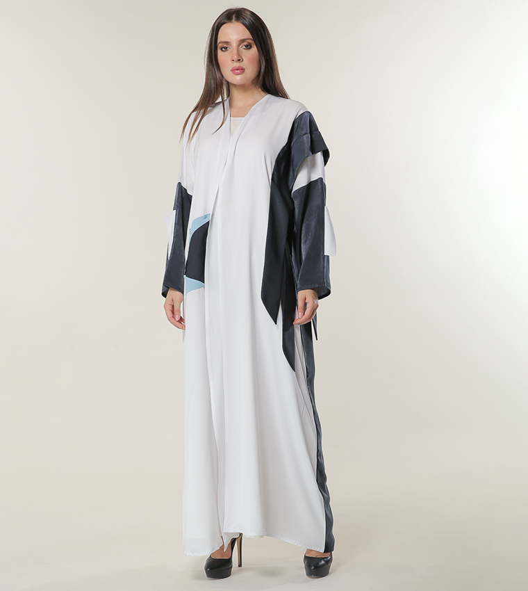 مويستريت  عباية - أبيض Abayas