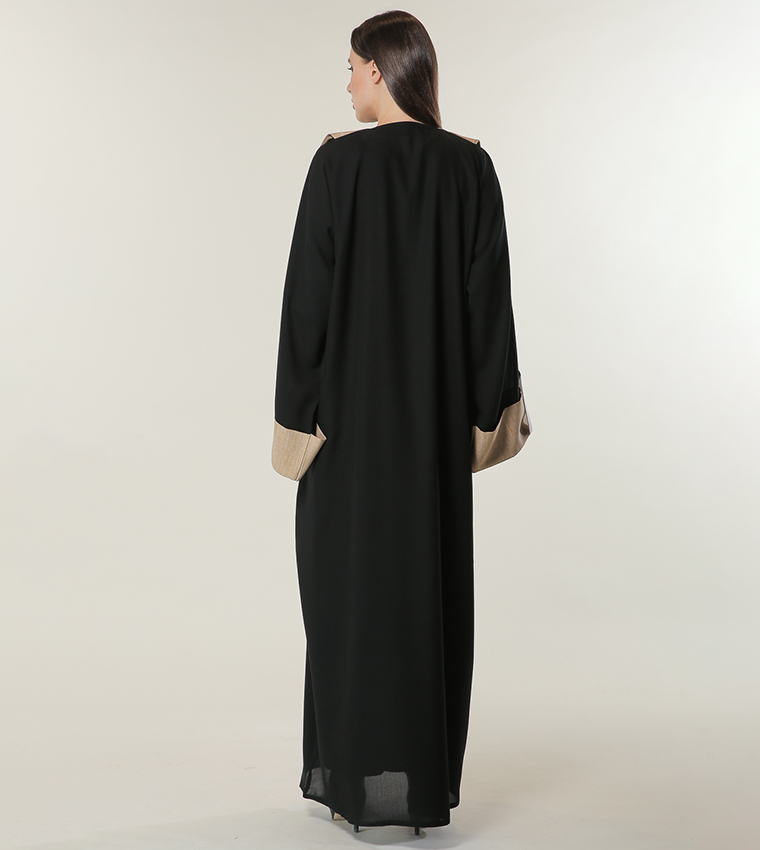مويستريت  عباية - أسود Abayas