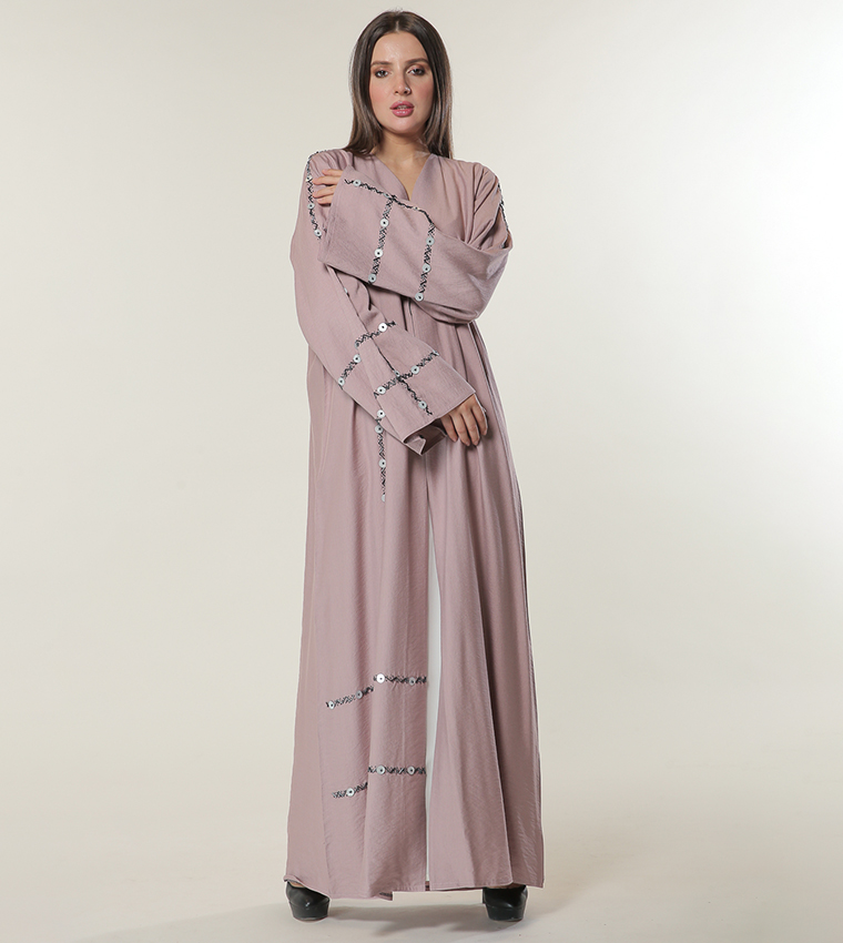 مويستريت  عباية - وردي Abayas