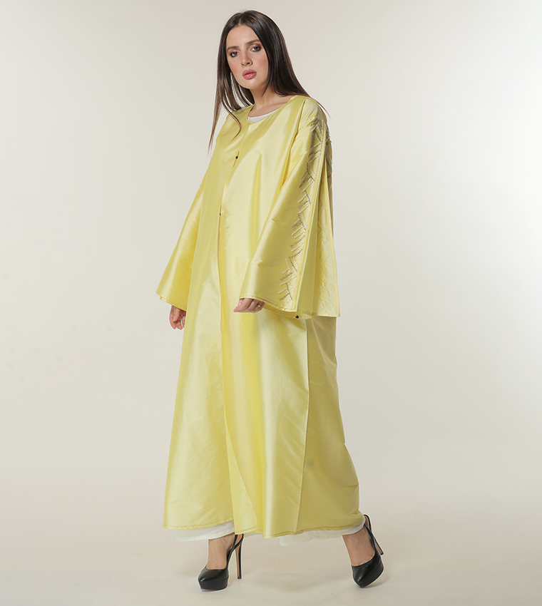 مويستريت  عباية - أصفر Abayas