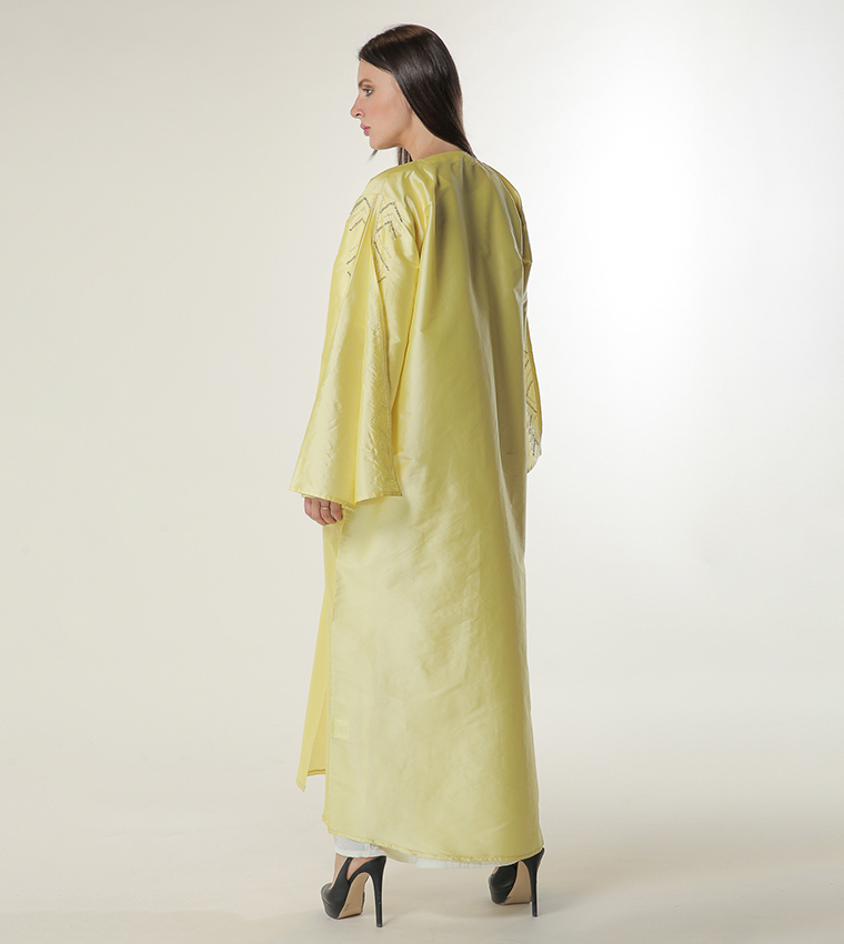 مويستريت  عباية - أصفر Abayas