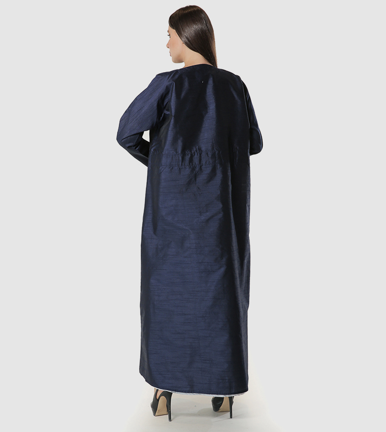 Moistreet  Abayas - Navy Abayas