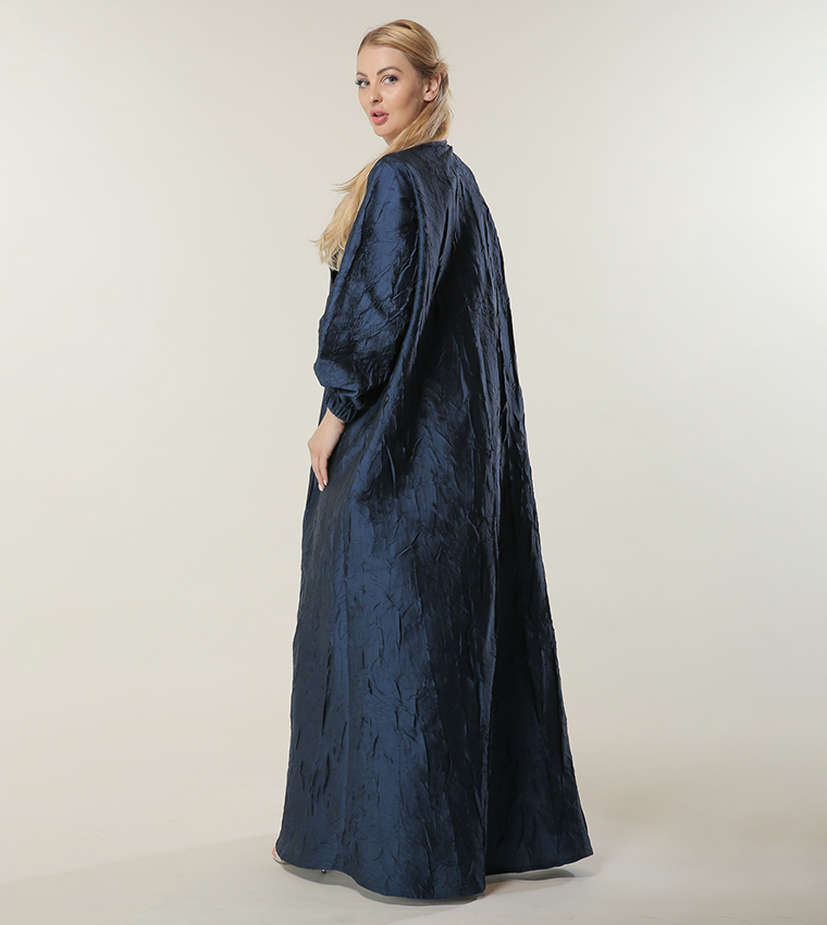 Moistreet  Abayas - Navy Abayas