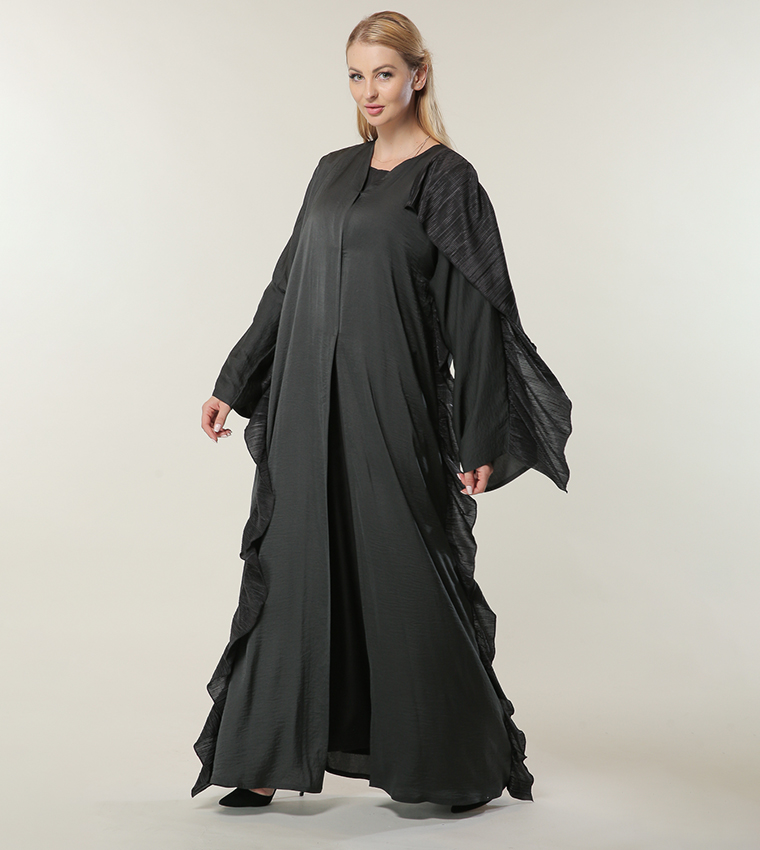 Moistreet  Abayas - Black Abayas