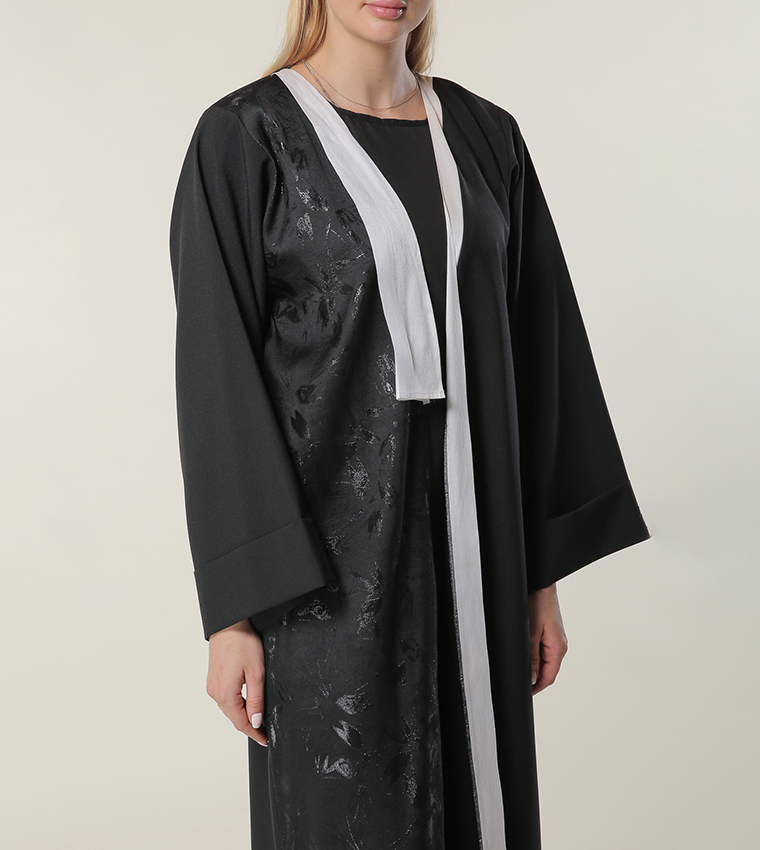 Jaquard Detailed Abaya