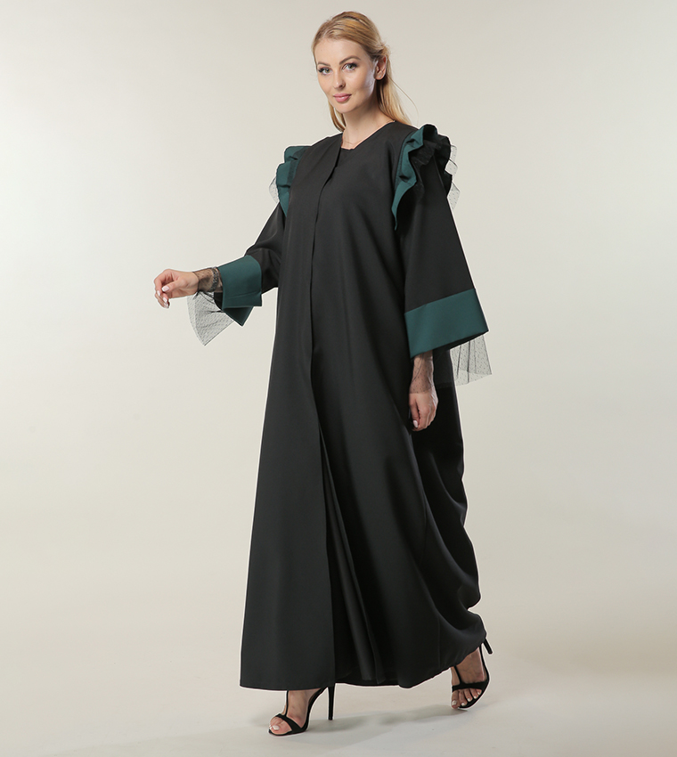مويستريت  عباية - أسود Abayas