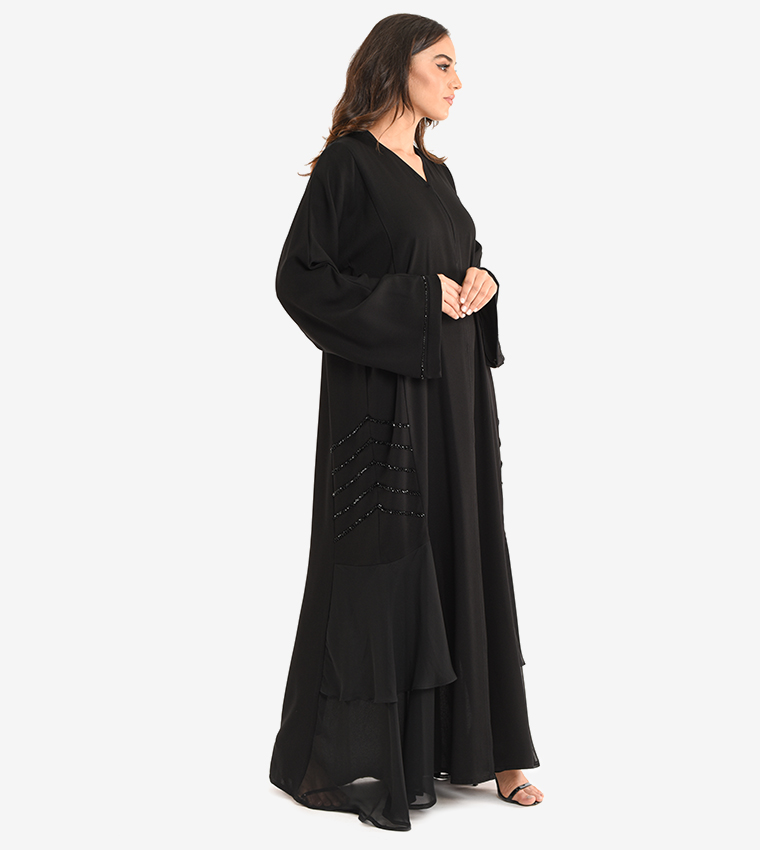 مويستريت  عباية - أسود Abayas