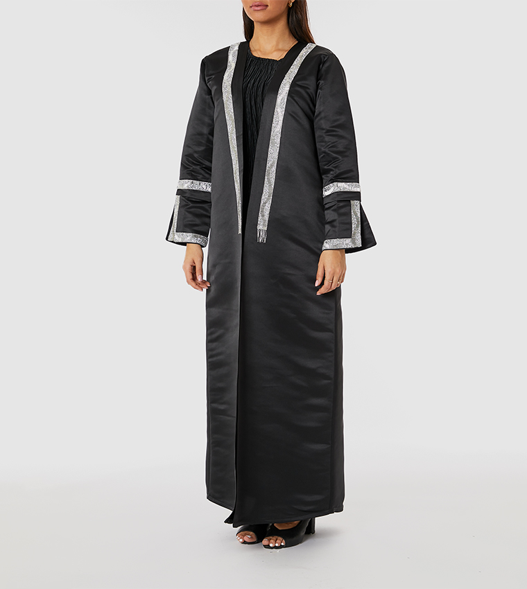 مويستريت  عباية - أسود Abayas