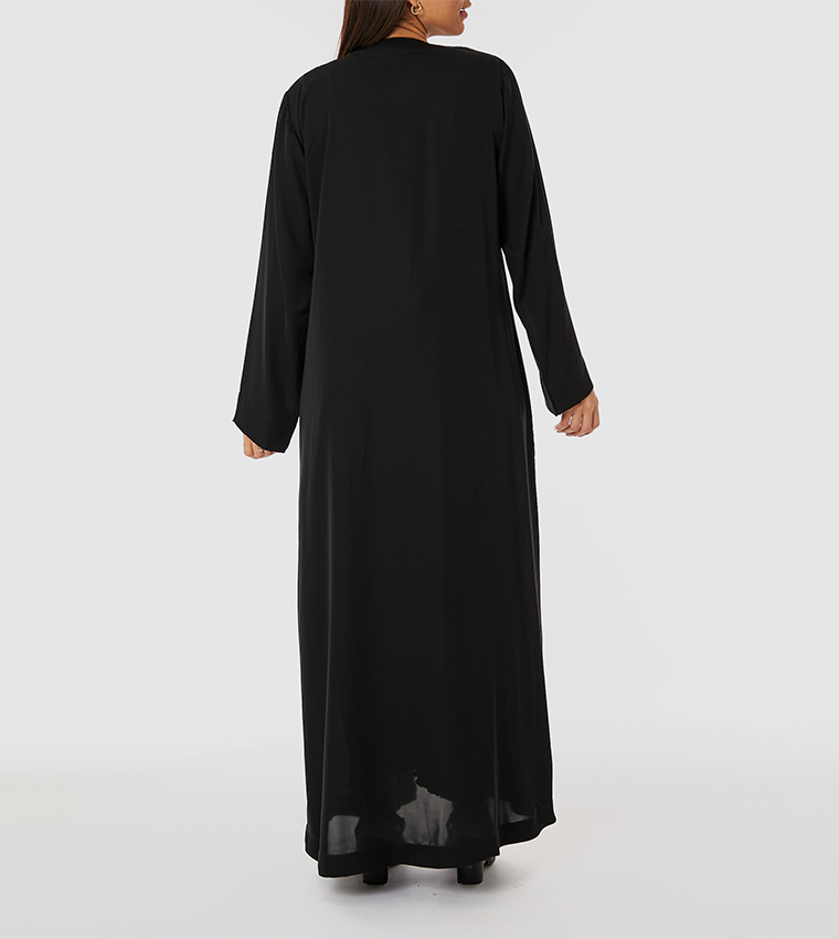 مويستريت  عباية - أسود Abayas