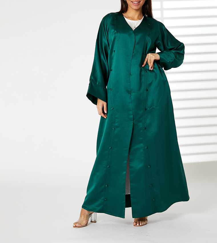 مويستريت  عباية - أخضر Abayas