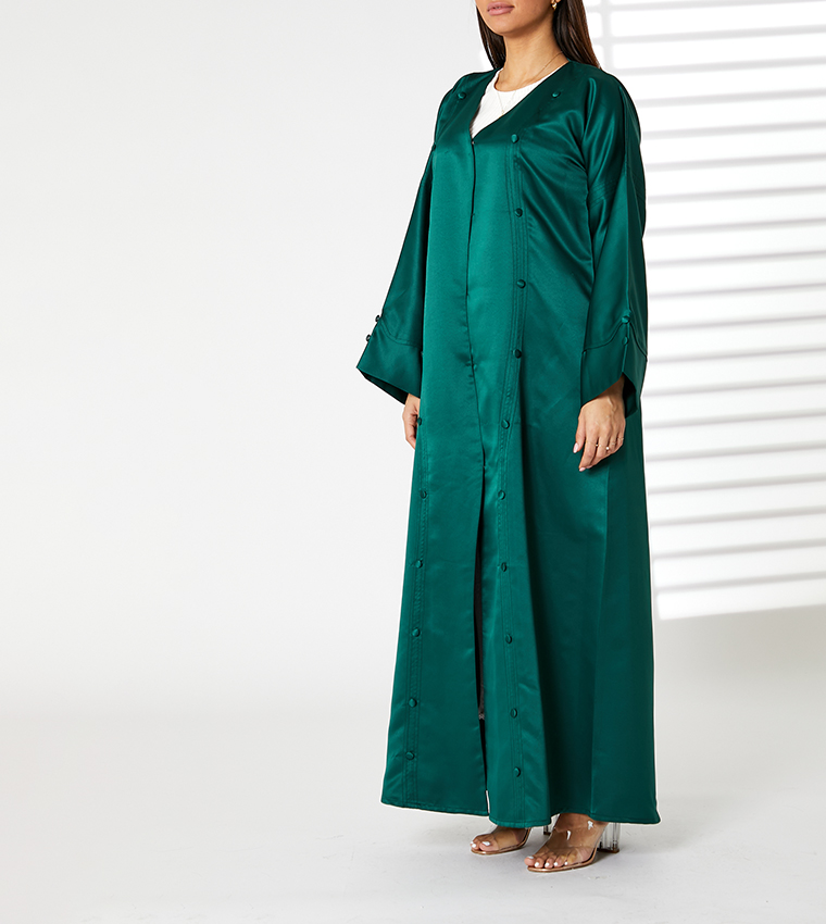 مويستريت  عباية - أخضر Abayas