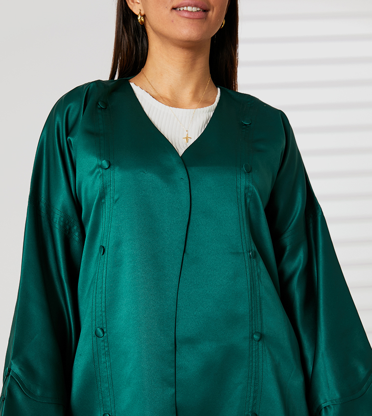 مويستريت  عباية - أخضر Abayas