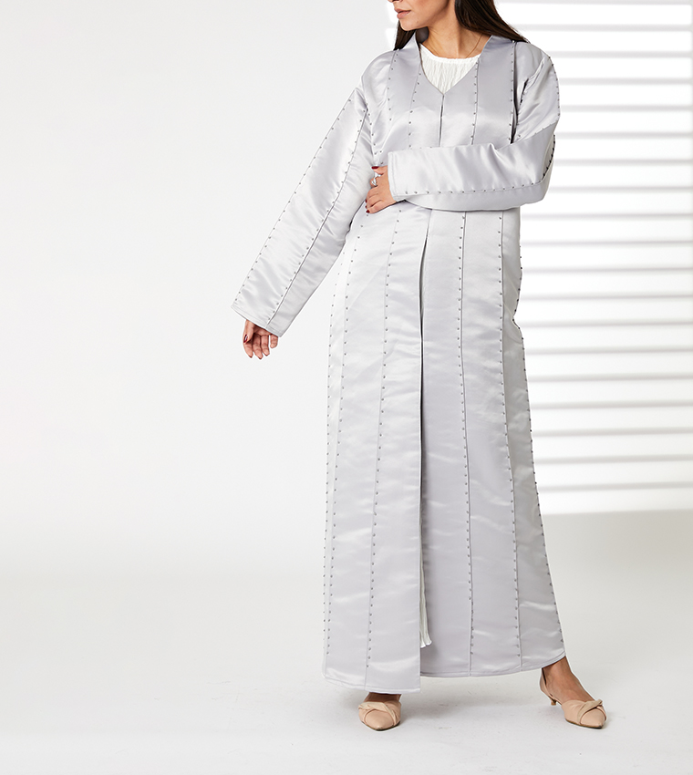 مويستريت  عباية - رمادي Abayas