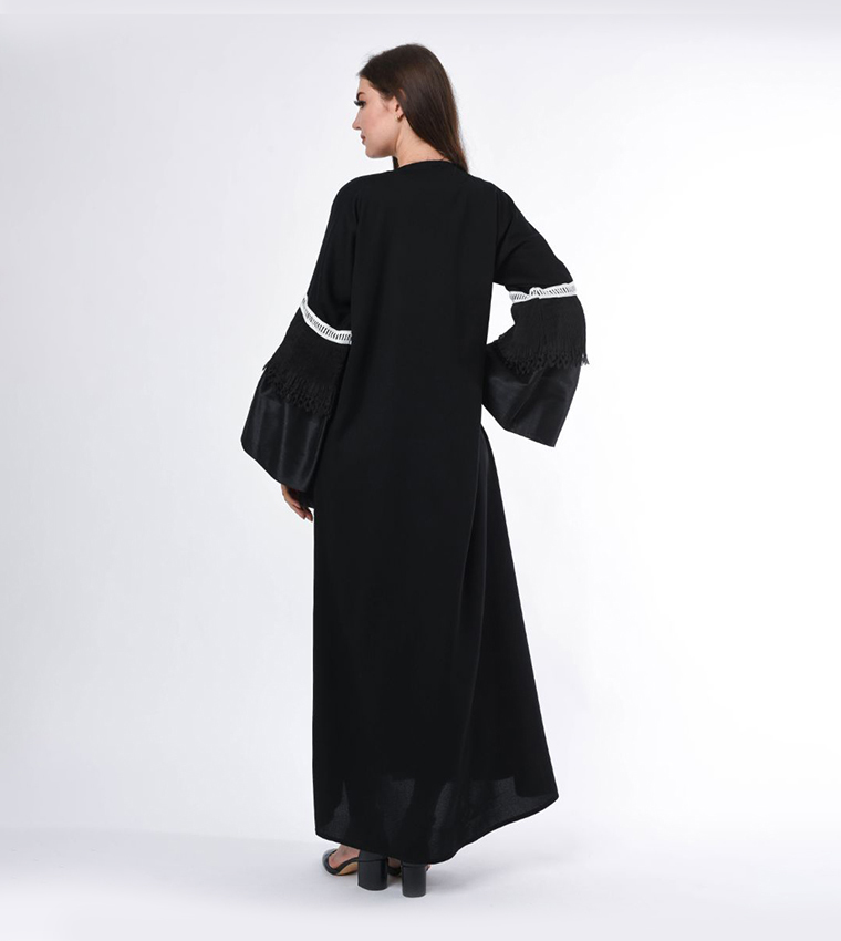 مويستريت  عباية - أسود Abayas