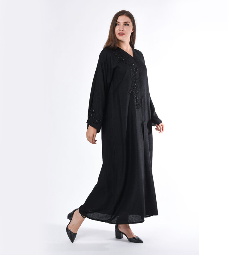 Moistreet  Abayas - Black Abayas