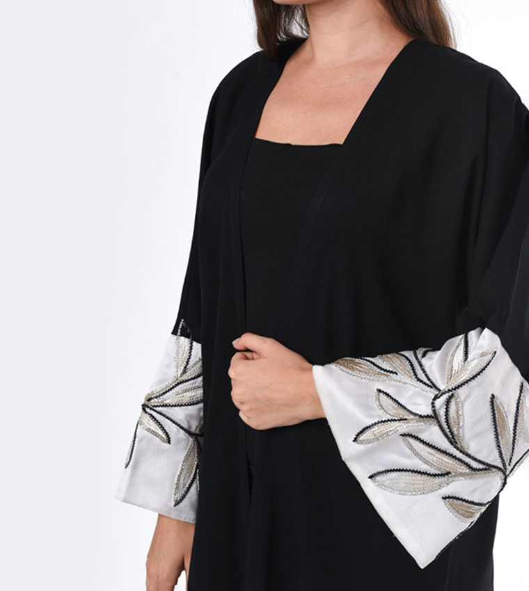 Hand Embroidered Occasional Abaya