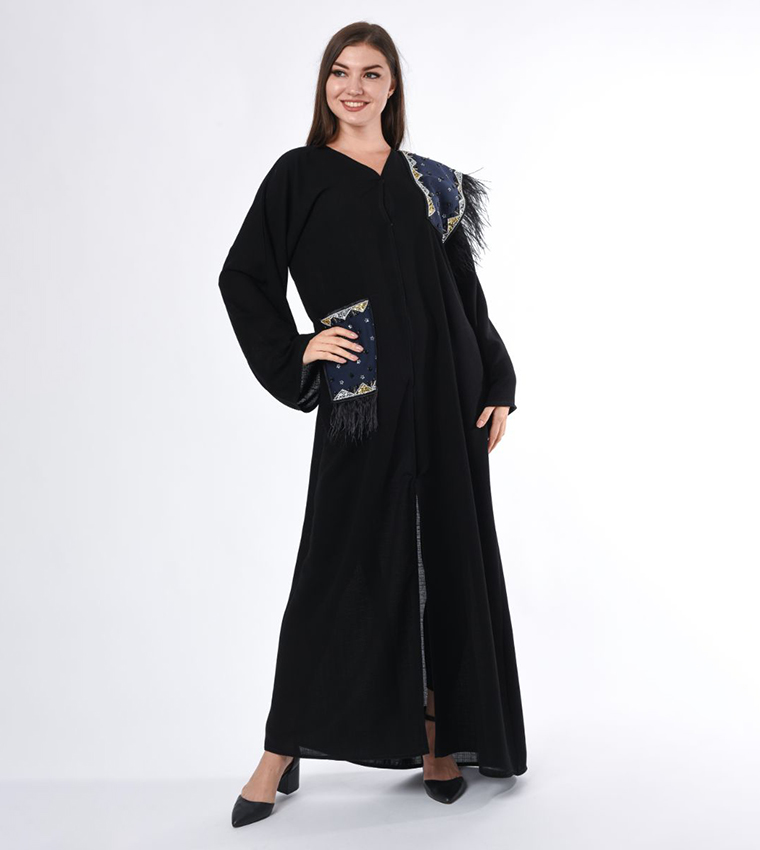 Moistreet  Abayas - Black Abayas