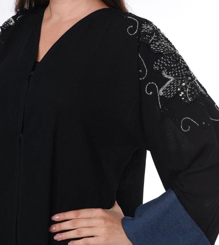 Moistreet  Abayas - Black Abayas