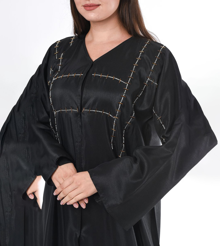 مويستريت  عباية - أسود Abayas