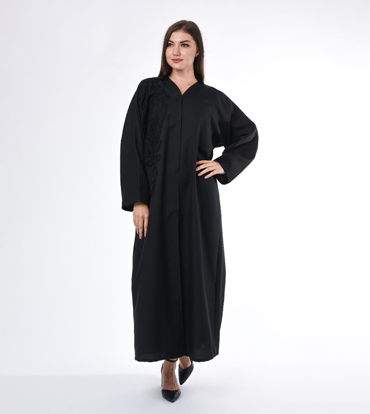 Moistreet  Abayas - Black Abayas