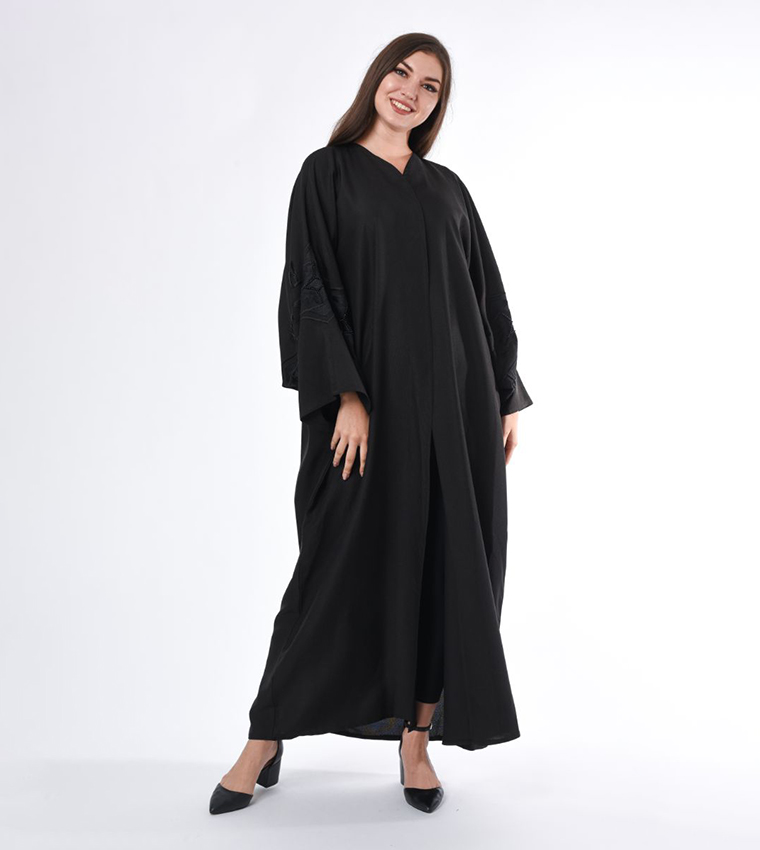 Moistreet  Abayas - Black Abayas