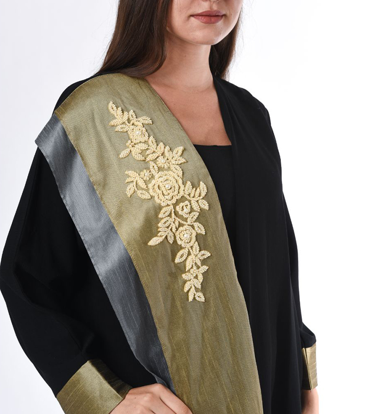 مويستريت  عباية - أسود Abayas